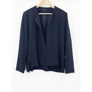 Women's COS Size 14 Black Classic Hi Low Blazer